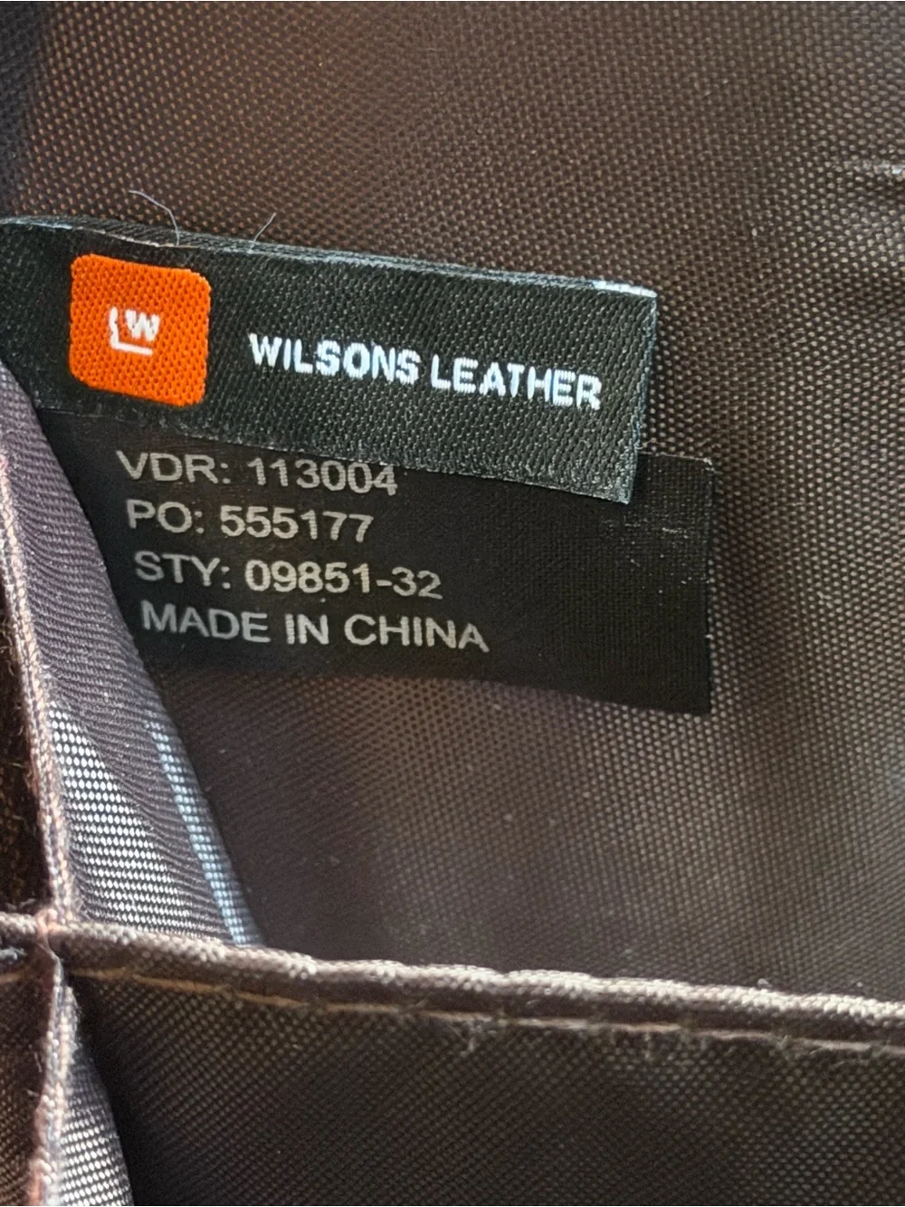 Vintage Wilsons Leather Brown Briefcase Laptop Messenger Travel Bag Multi-Pocket